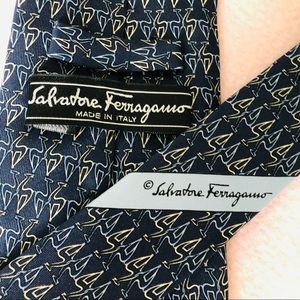 Ferragamo silk tie timeless good taste and quality